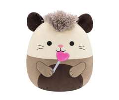 Squishmallow Plush Toy Valentine 5" Luanne Opossum Lollipop