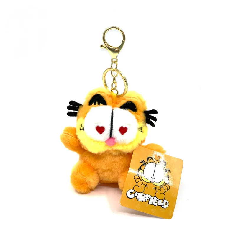 Kawaii Garfield Plush Keychain